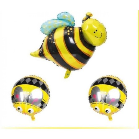 Bal Arısı Folyo Balon 3 lü Set