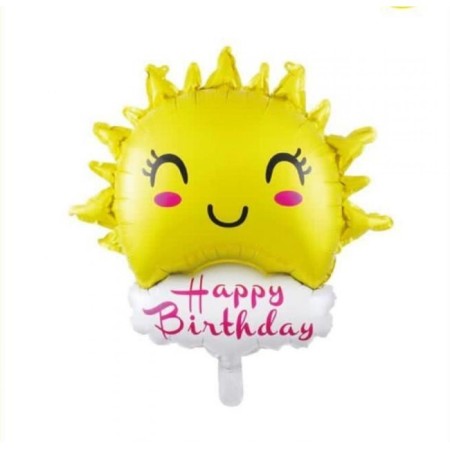 Happy Bırthday Güneş Folyo Balon