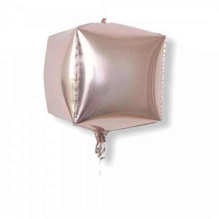 Kare Pembe Folyo Balon