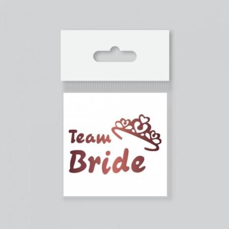 Dövme Team Bride Taçlı Rose Gold