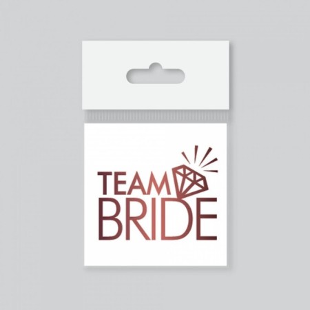 Dövme Team Bride Taşlı Rose Gold