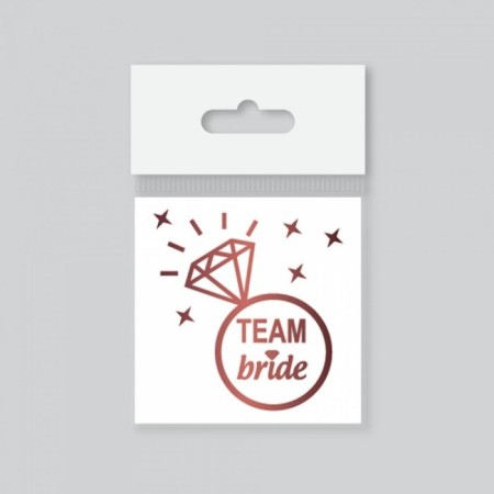 Dövme Team Bride Yüzük İçinde Rose Gold