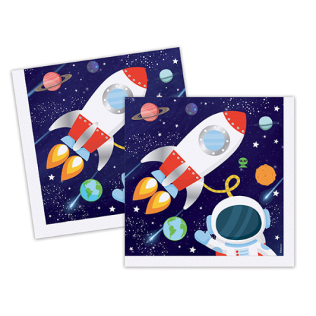 Uzay Temalı Peçete 16 lı