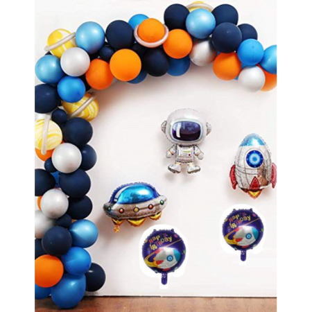 Astronot Temalı Balon Zincir Seti