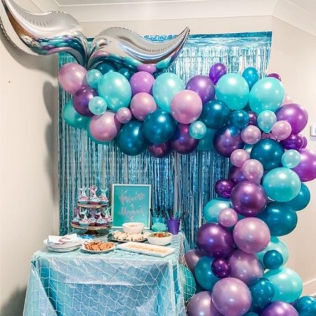 Deniz Kızı Balon Zincir Seti