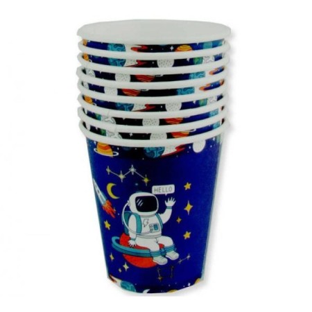 Astronot Uzayda Karton Bardak