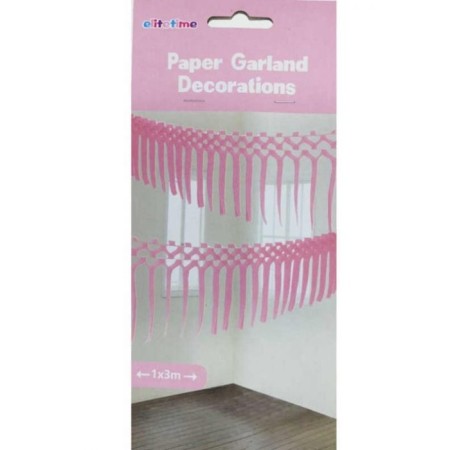 Arka Fon Pembe Asma Süs