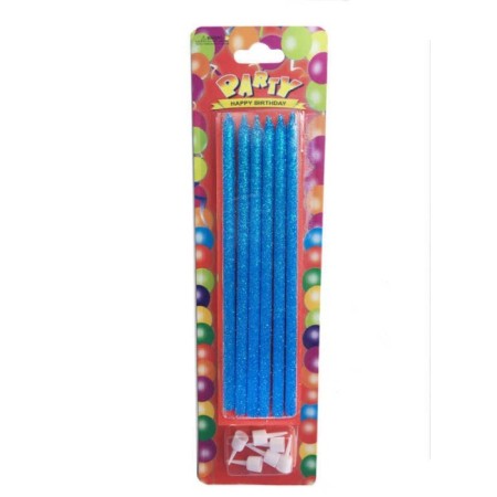 Mavi Simli Mum 6 lı