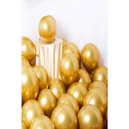 Krom Altın Balon 12 inc