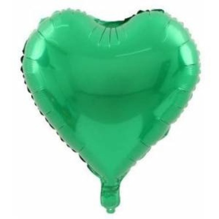 Kalp Yeşil 24 inç Folyo Balon