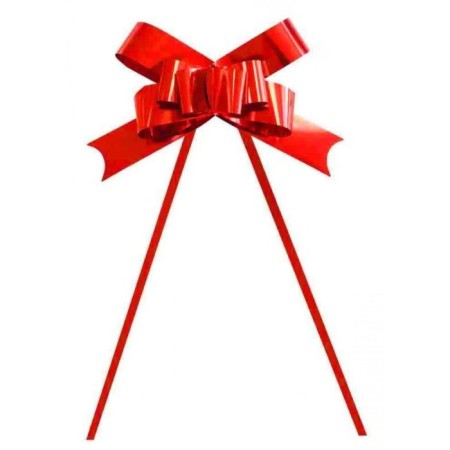 Metalize Çekmeli Fiyonk Kırmızı