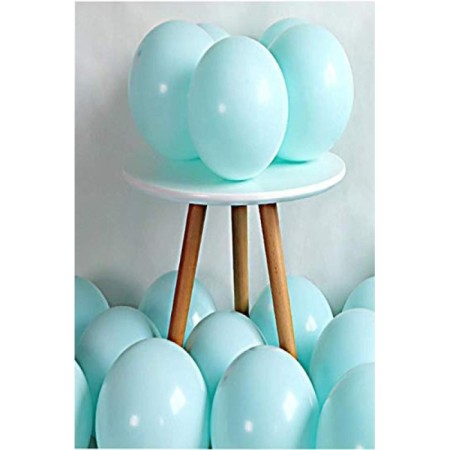 100 lü Makaron Yeşil Balon 12 inç