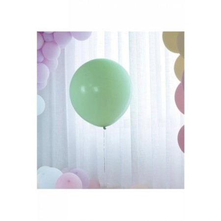 Yeşil Makaron 18 inç Jumbo Balon