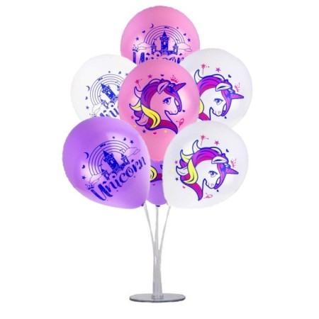 7 li Balon Demeti Unicorn