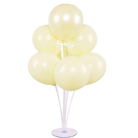 7 li Balon Demeti Makaron Sarı Balon