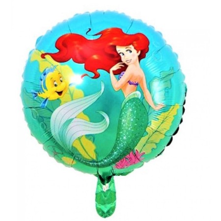 Deniz Kızı Baskılı Folyo Balon