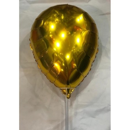 Gold Oval Folyo Balon 18 inç