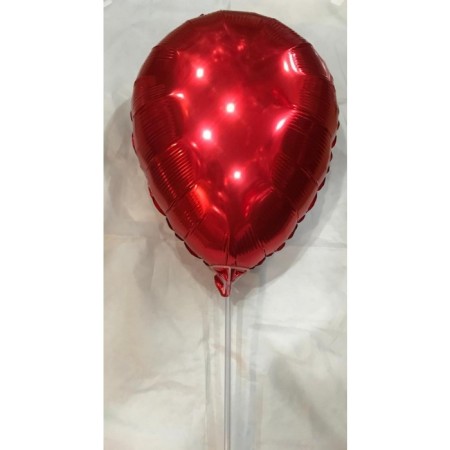 Kırmızı Oval Folyo Balon 24 inç
