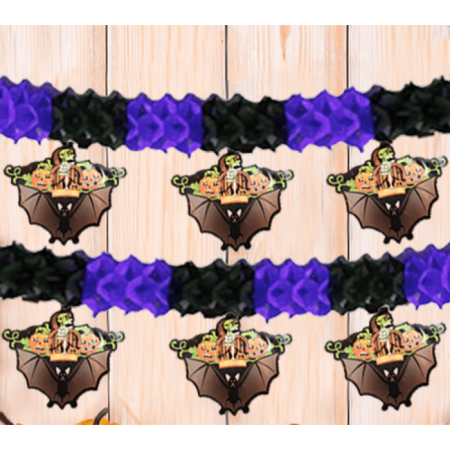 Halloween Yarasa Uzar Süs