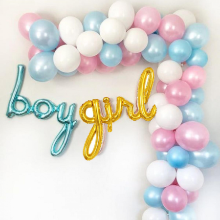 Boy Ve girl Balon Zincir seti