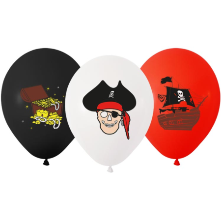 Korsan Tema Baskılı Balon