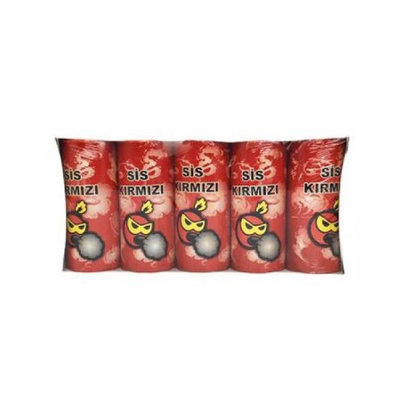 Sis Bombası Kırmızı