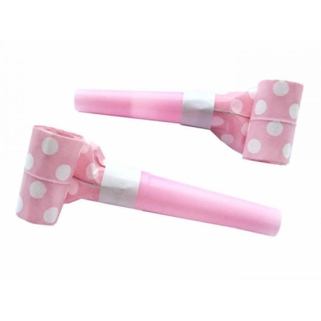 Düdüklü Kaynana Dili Pembe Puantiyeli 