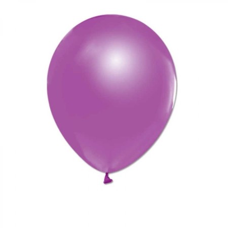 Metalik Lila Balon 12 inc