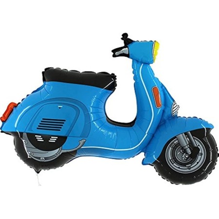 Mavi Motor Folyo Balon 60 cm 1 Adet