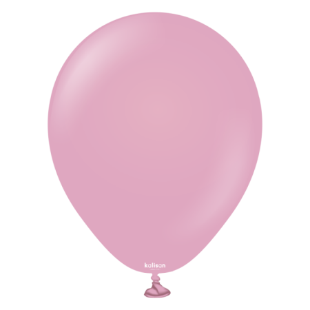Retro Toz Pembe Pastel Balon 100 lü 5 inç