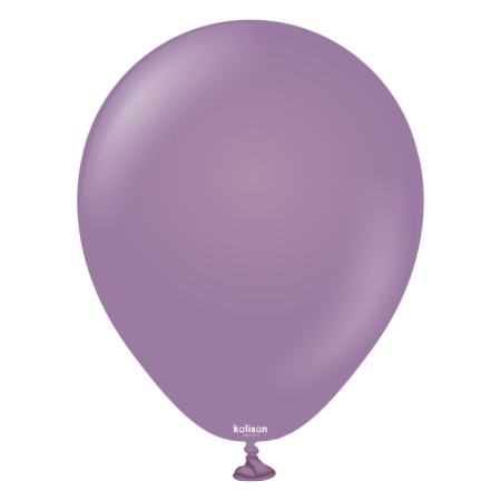 Retro Lavanta Pastel Balon 100 lü 5 inç