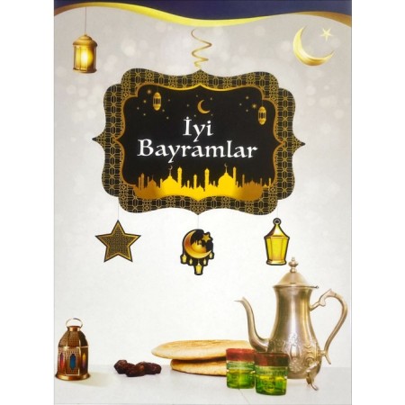 İyi Bayramlar Tavan Süsü