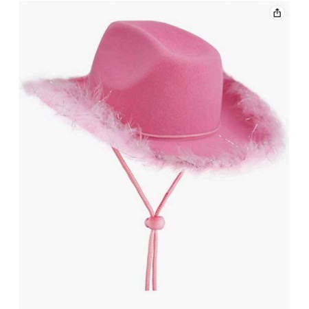 Barbie Kovboy Şapkası Pembe