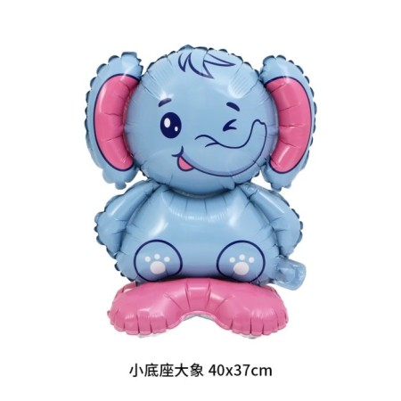 Ayaklı Fil Folyo Balon 40x37 cm