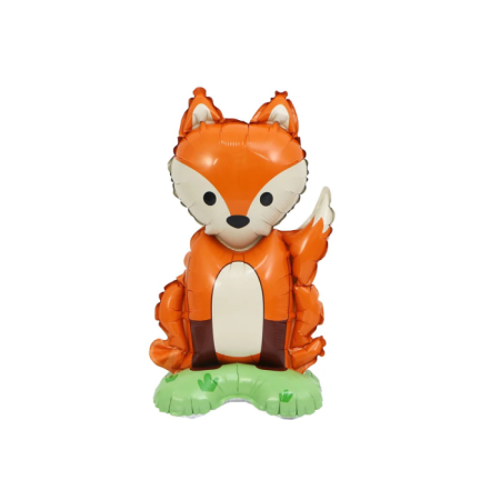 Ayaklı Tilki Folyo Balon 49x26 cm