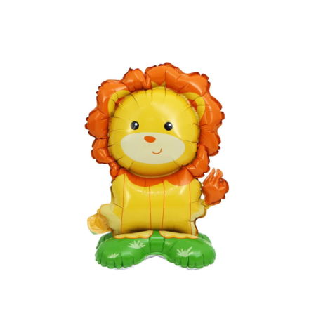 Ayaklı Aslan Folyo Balon 42x30 cm