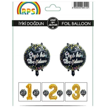 İyi ki Doğdun 2 li Folyo Balon