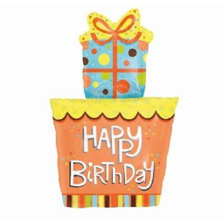 Happy Bırtday Baskılı Folyo Balon