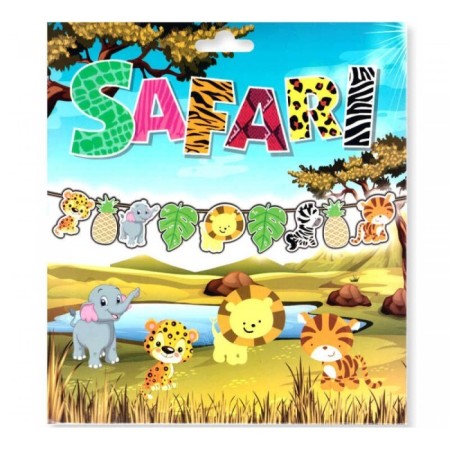 Safari Sevimli Hayvan Banner