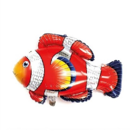 Kırmızı Balık Folyo Balon 90x70 cm