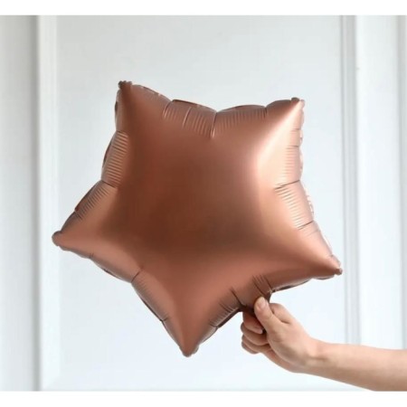 Yıldız Karamel18 inç Folyo Balon 1 Adet