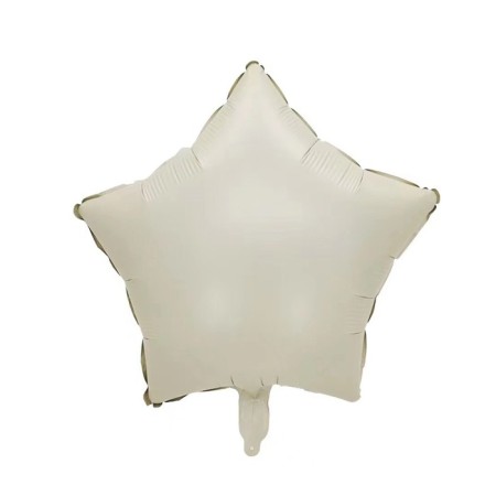 Yıldız Bej18 inç Folyo Balon 1 Adet