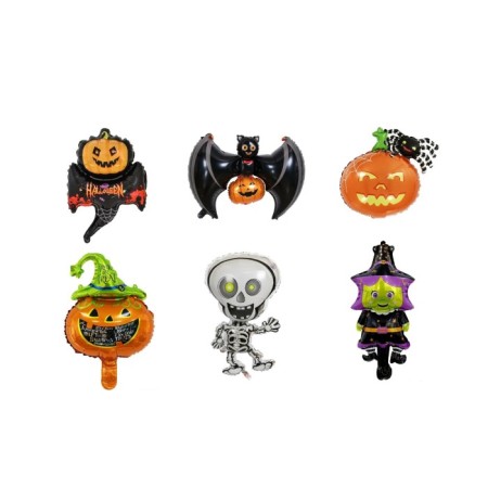 Halloween 6 lı Folyo Balon 14 inç
