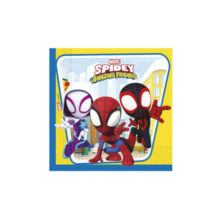 Spıdey Kağıt Peçete 33x33 cm 20 Adet