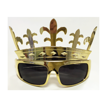 Parti Gözlük Gold Kral Taç