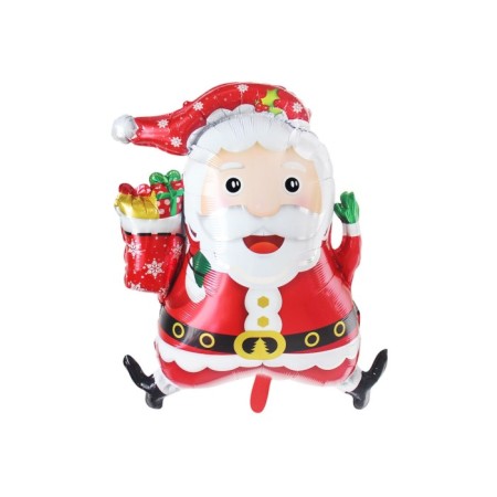 Gülen Noel Baba Folyo Balon 73x63 cm
