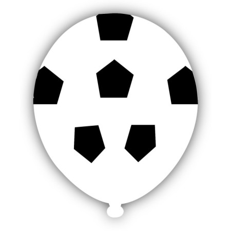 Futbol Temalı Baskılı Balon 10 lu