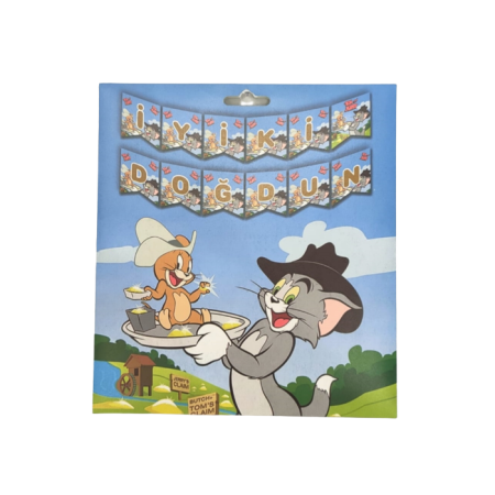Tom Ve Jerry İyi Ki Doğdun Banner