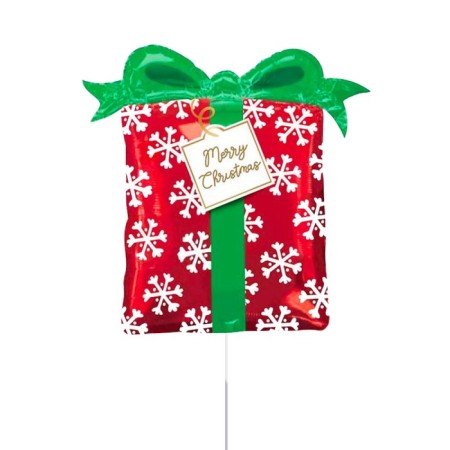 Yılbaşı Hediye Paketi Folyo Balon 69 cm