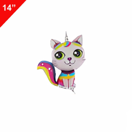 Cat Unicorn Mini Folyo Balon 14 inç